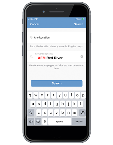 Avenza App - AEM Search